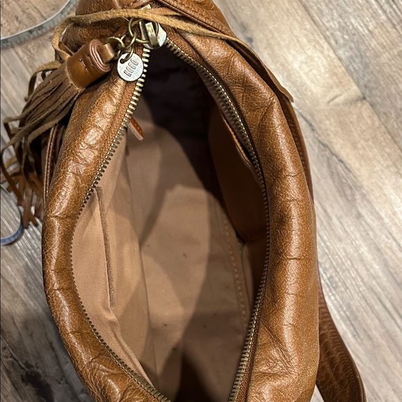 HOBO Tan Leather Hobo Bag - Picture 6 of 7